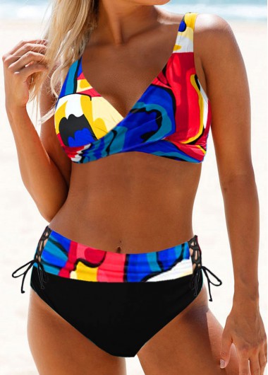 Vibrant High Waist Bikini by Sophie Laurie