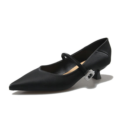 Elegant Rhinestone Heels by Sophie Laurie