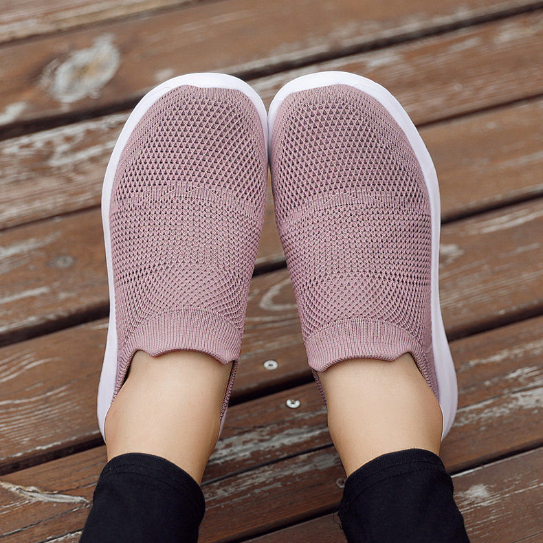Lightweight Sophie Laurie Mesh Walking Sneakers