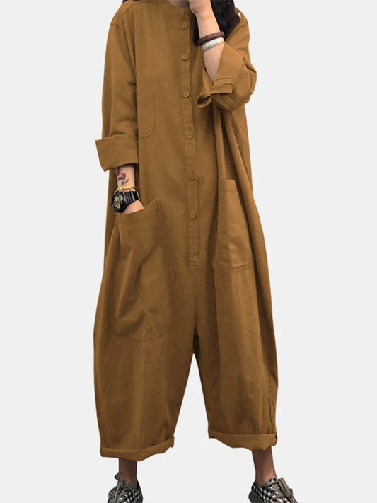 Relaxed Multi Pocket Jumpsuit by Sophie Laurie