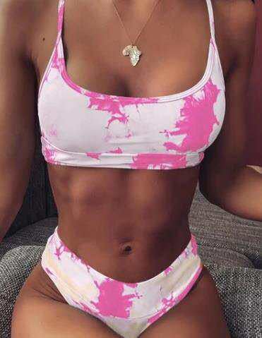 Gradient High Waist Bikini by Sophie Laurie