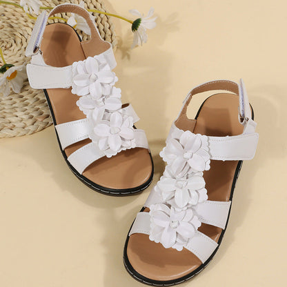 Floral Comfort Sophie Laurie Wedge Sandals