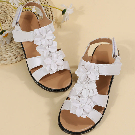 Floral Comfort Sophie Laurie Wedge Sandals