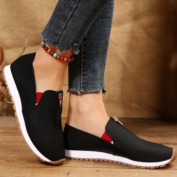Comfort Zip Loafers by Sophie Laurie