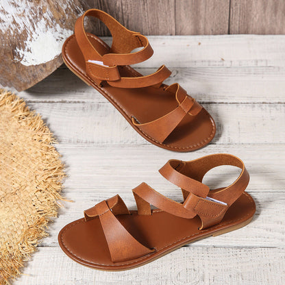 Pinterest-Inspired Sophie Laurie Flat Velcro Sandals
