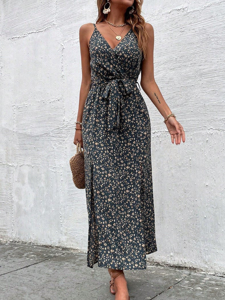 Bohemian Floral Sophie Laurie Summer Strap Dress