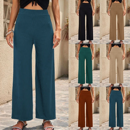 Stretch Wide-Leg Pants by Sophie Laurie