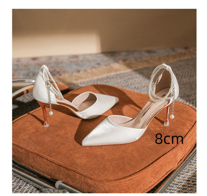 Elegant Sophie Laurie Stiletto Buckle Sandals