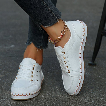 Leopard Print Sophie Laurie Canvas Sneakers