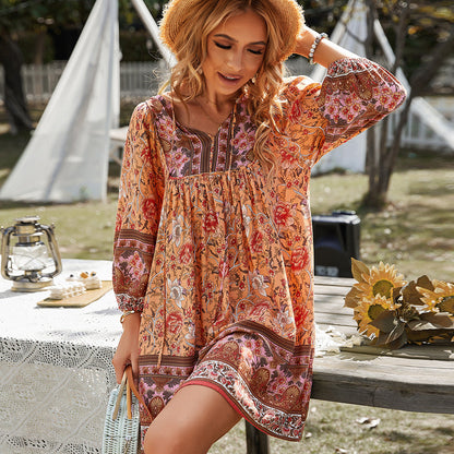 Boho Floral Sophie Laurie Summer Dress
