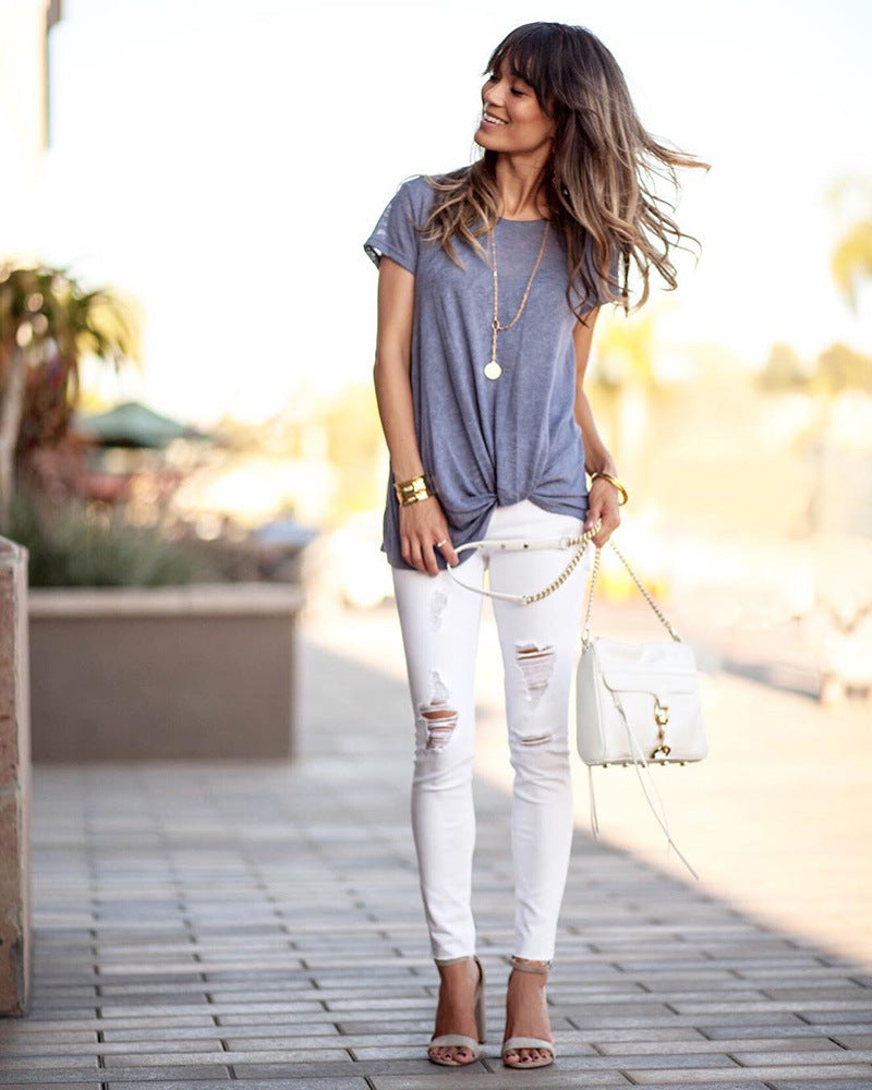 Chic Crossover Sophie Laurie Summer Blouse