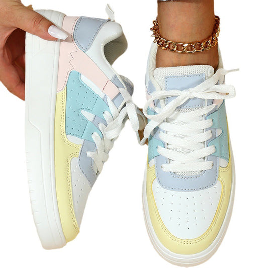 Colorblock Platform Sneakers Sophie Laurie