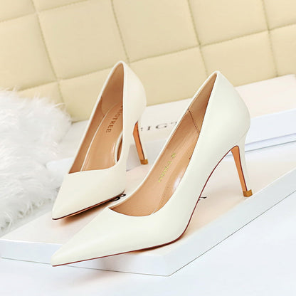 Chic Pointed Stiletto Heels by Sophie Laurie