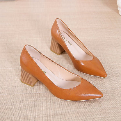 Chic Pointed Toe Heels by Sophie Laurie