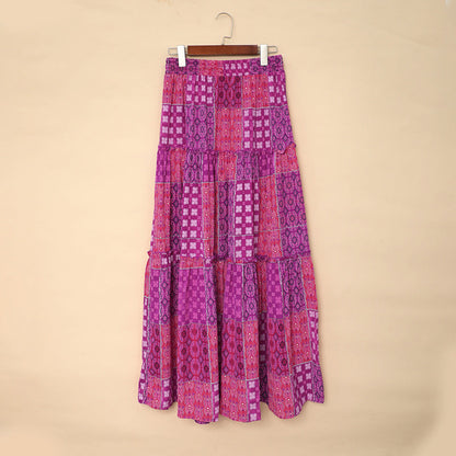 Bohemian Print Sophie Laurie Maxi Skirt