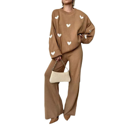 Chic Heart Knit Set by Sophie Laurie