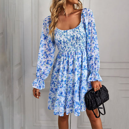 Boho Floral Print Dress Sophie Laurie