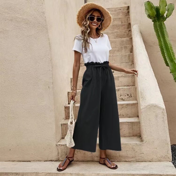 Pinterest-Inspired Sophie Laurie Linen Wide Leg Pants