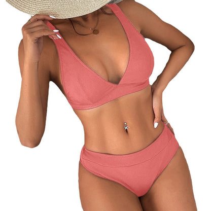 Chic Ribbed Sophie Laurie Bikini Set