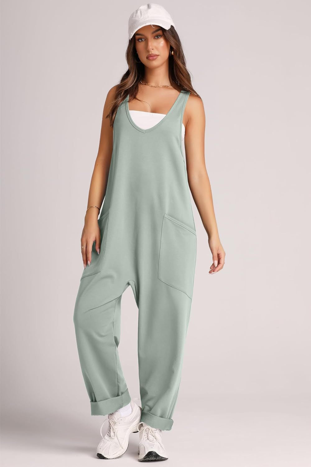 Pinterest-Inspired Sophie Laurie Pocket Jumpsuit