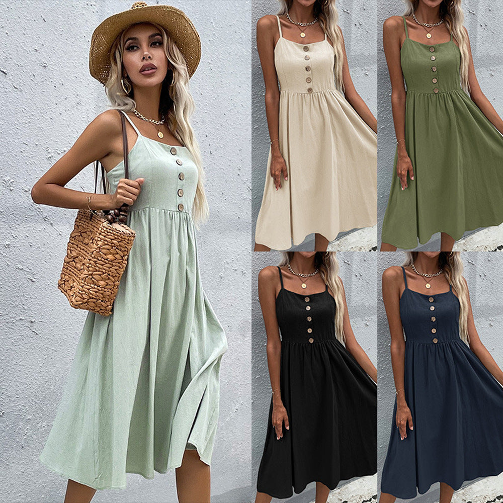 Chic Midi Sundress Sophie Laurie Summer Collection