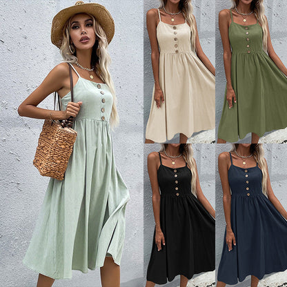 Chic Midi Sundress Sophie Laurie Summer Collection