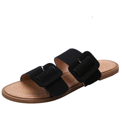 Chic Sophie Laurie Buckle Strap Summer Sandals