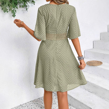 Lace Bell Sleeve Dress Sophie Laurie Summer Style