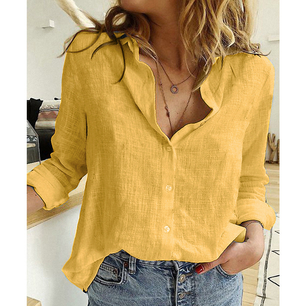 Relaxed Fit Sophie Laurie Lapel Cardigan Blouse