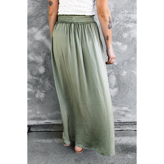 Flowy Slit Maxi Skirt by Sophie Laurie