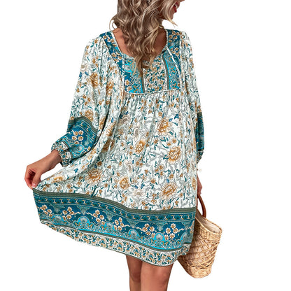 Boho Floral Sophie Laurie Summer Dress