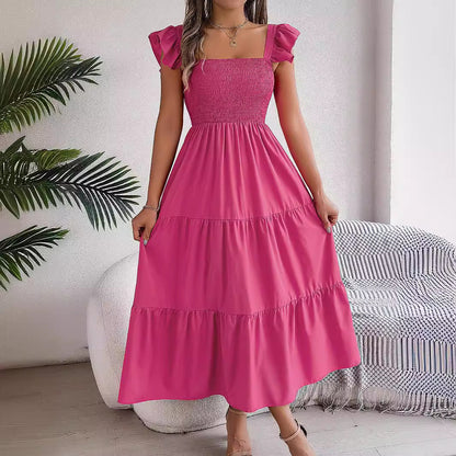 Elegant Sophie Laurie Sleeveless Midi Summer Dress
