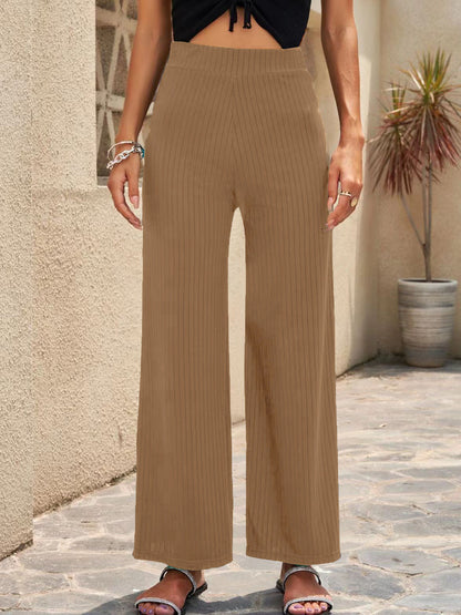 Stretch Wide-Leg Pants by Sophie Laurie