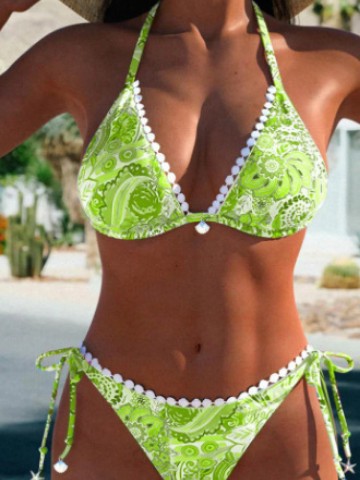 Vibrant Printed Bikini by Sophie Laurie