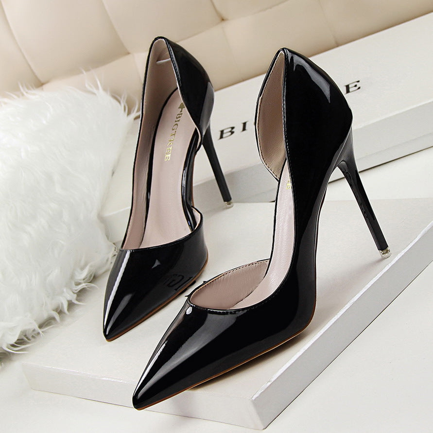 Elegant Sophie Laurie Patent Stiletto High Heels
