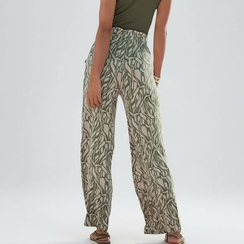 Floral Wide-Leg Pants by Sophie Laurie