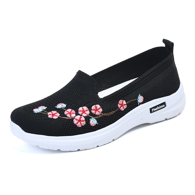 Breathable Embroidered Pumps by Sophie Laurie