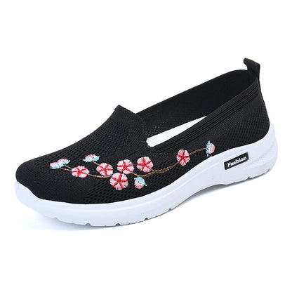 Breathable Embroidered Pumps by Sophie Laurie