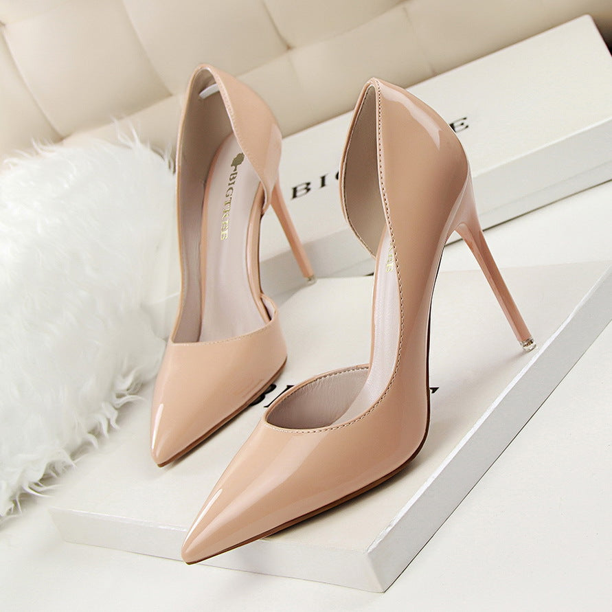 Elegant Sophie Laurie Patent Stiletto High Heels