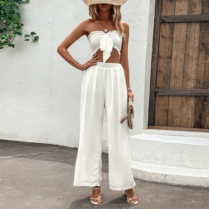 Ruffled White Set Sophie Laurie Pinterest-Inspired Outfit