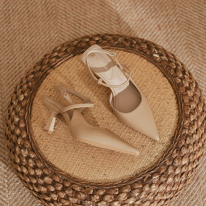 Elegant Sophie Laurie Pointed Toe High Heel Sandals