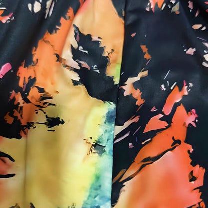 Vibrant Tie Dye V-Neck Dress Sophie Laurie