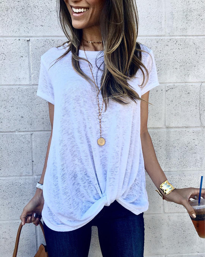 Chic Crossover Sophie Laurie Summer Blouse