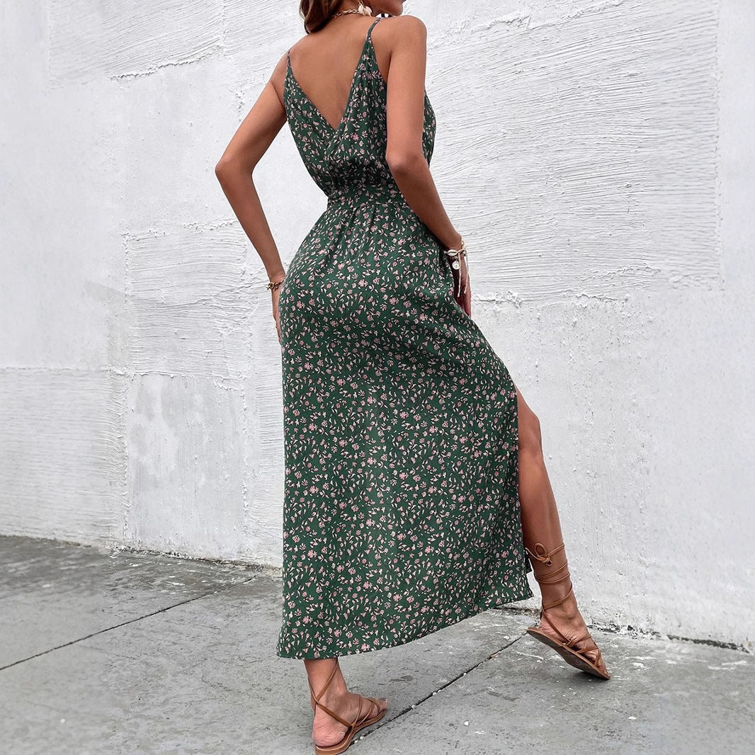 Bohemian Floral Sophie Laurie Summer Strap Dress