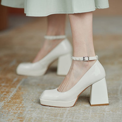 Chic Block Heel Pumps Sophie Laurie High Heels