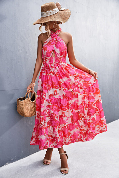 Chic Halter Backless Dress by Sophie Laurie
