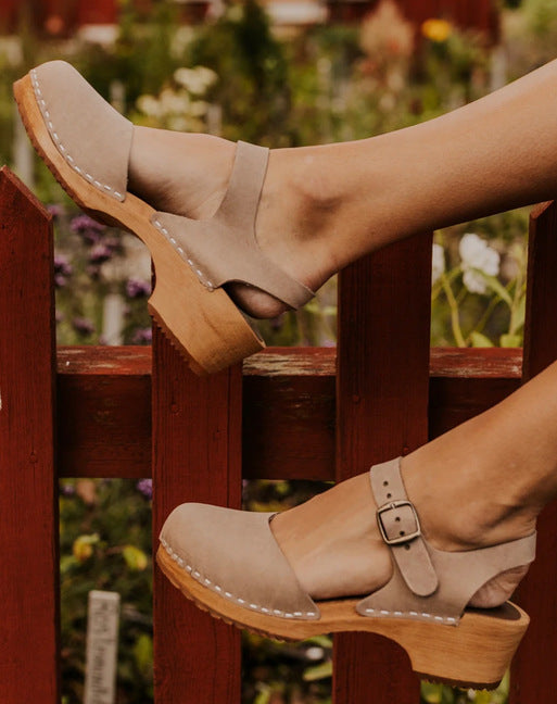 Chic Platform Sandals by Sophie Laurie