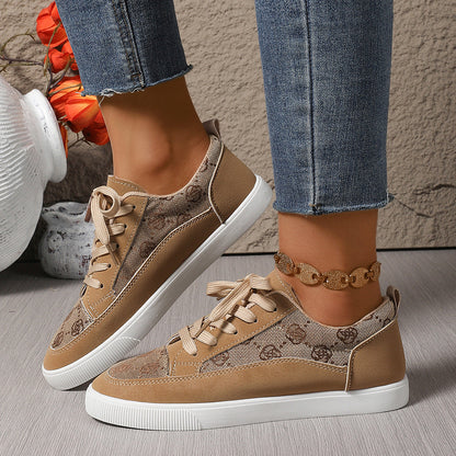 Floral Embroidered Sophie Laurie Casual Sneakers
