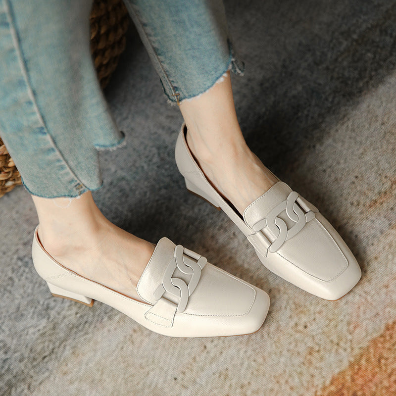 Retro Chunky Heel Pumps by Sophie Laurie