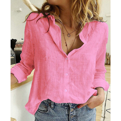 Relaxed Fit Sophie Laurie Lapel Cardigan Blouse